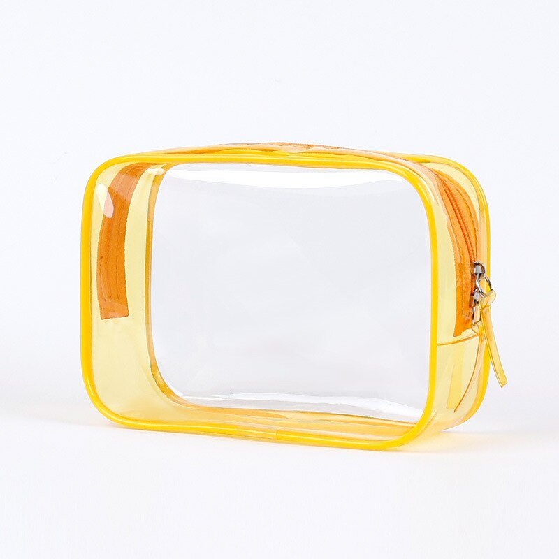 Trousse de Toilette Transparente Vibrante