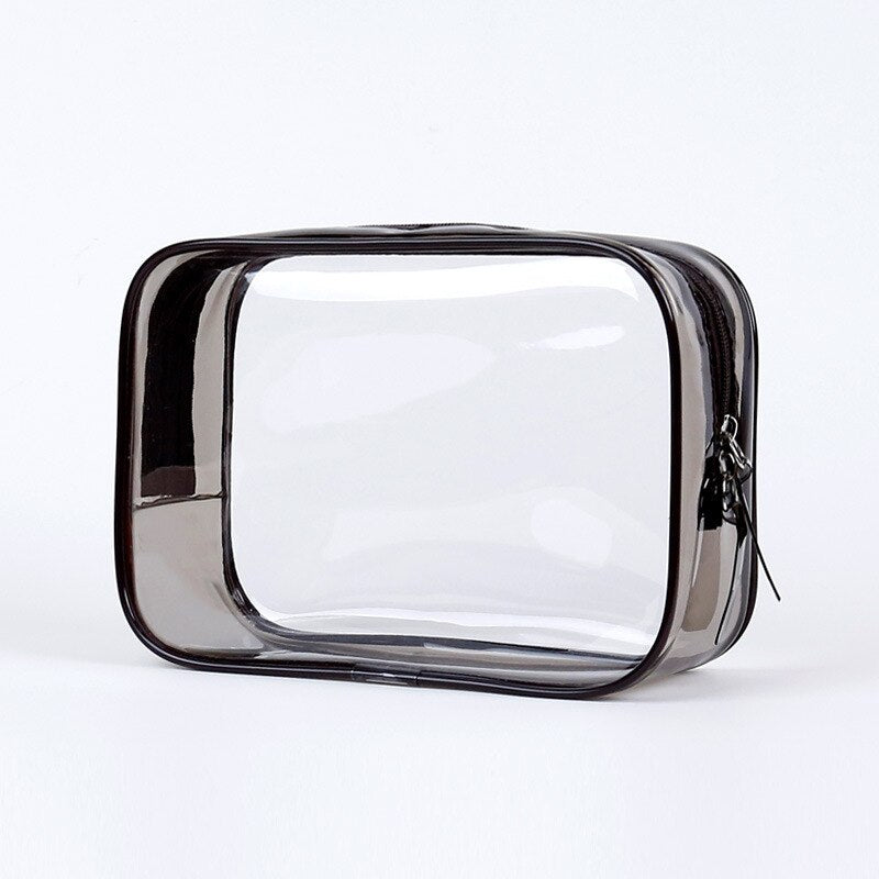 Trousse de Toilette Transparente Vibrante