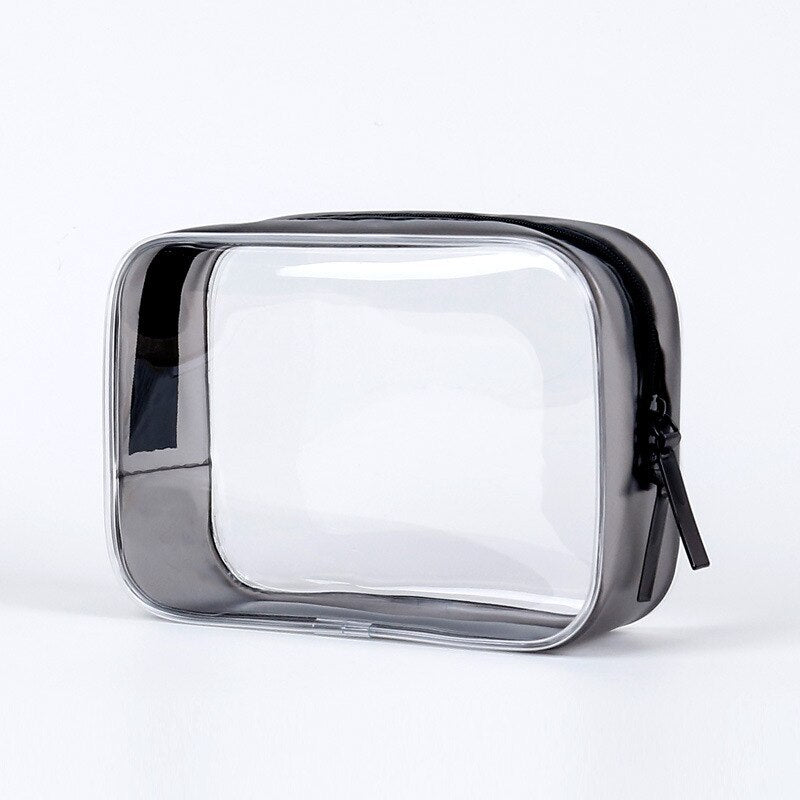 Trousse de Toilette Transparente Vibrante