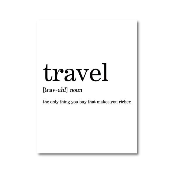 Travel Definition - Affiches de Voyage