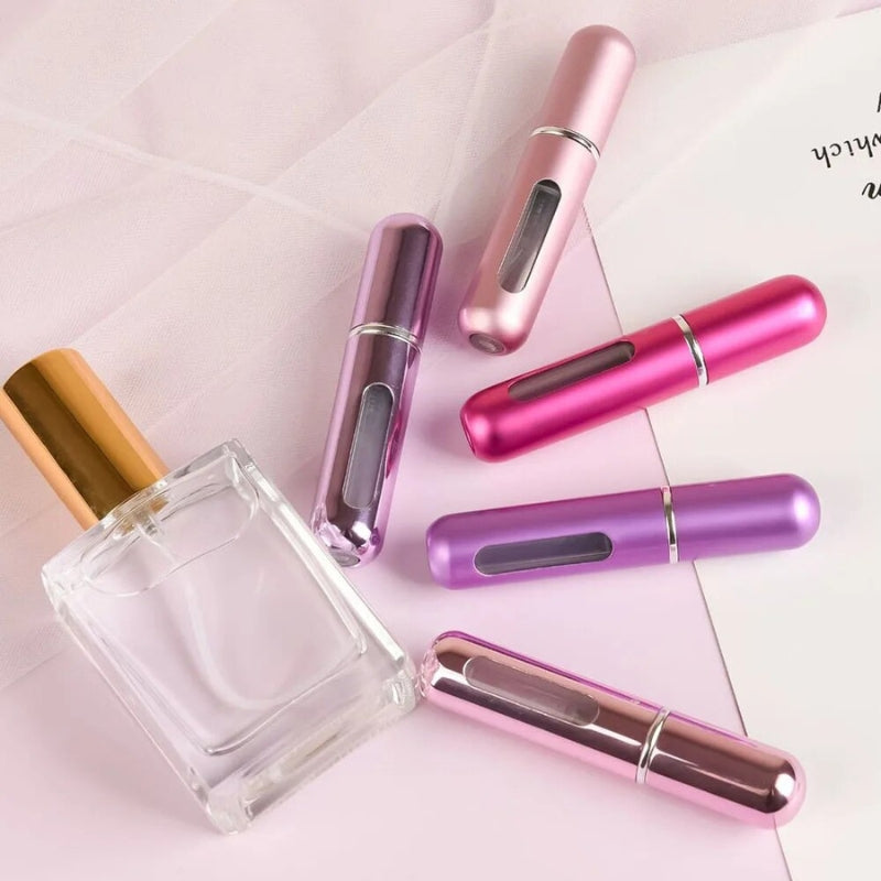 Atomiseur de Parfum de Voyage Rechargeable : NomadeLux