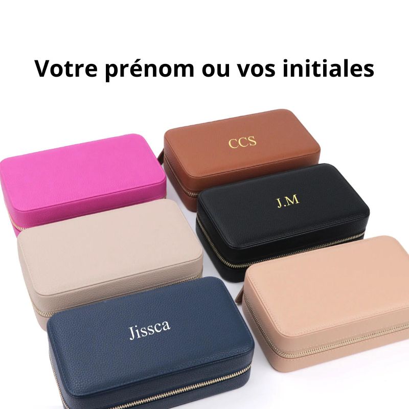 Boîte à Bijoux de Voyage