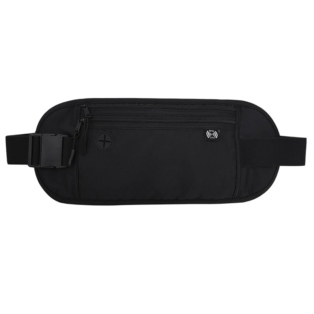 Ceinture Portefeuille de Voyage Invisible - Sécurité Anti-RFID