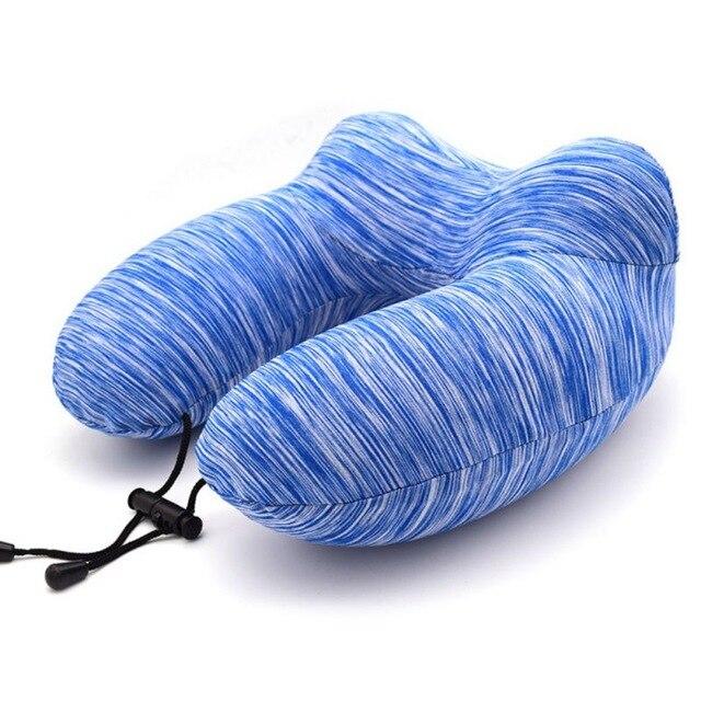 Coussin de Voyage Gonflable Confortable pour la Nuque