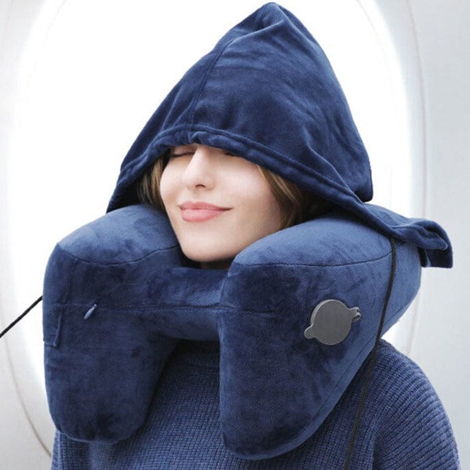 Coussin de Voyage en Forme de H – Gonflable