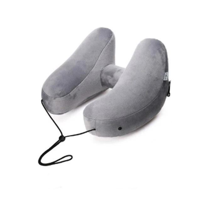 Coussin de Voyage en Forme de H – Gonflable