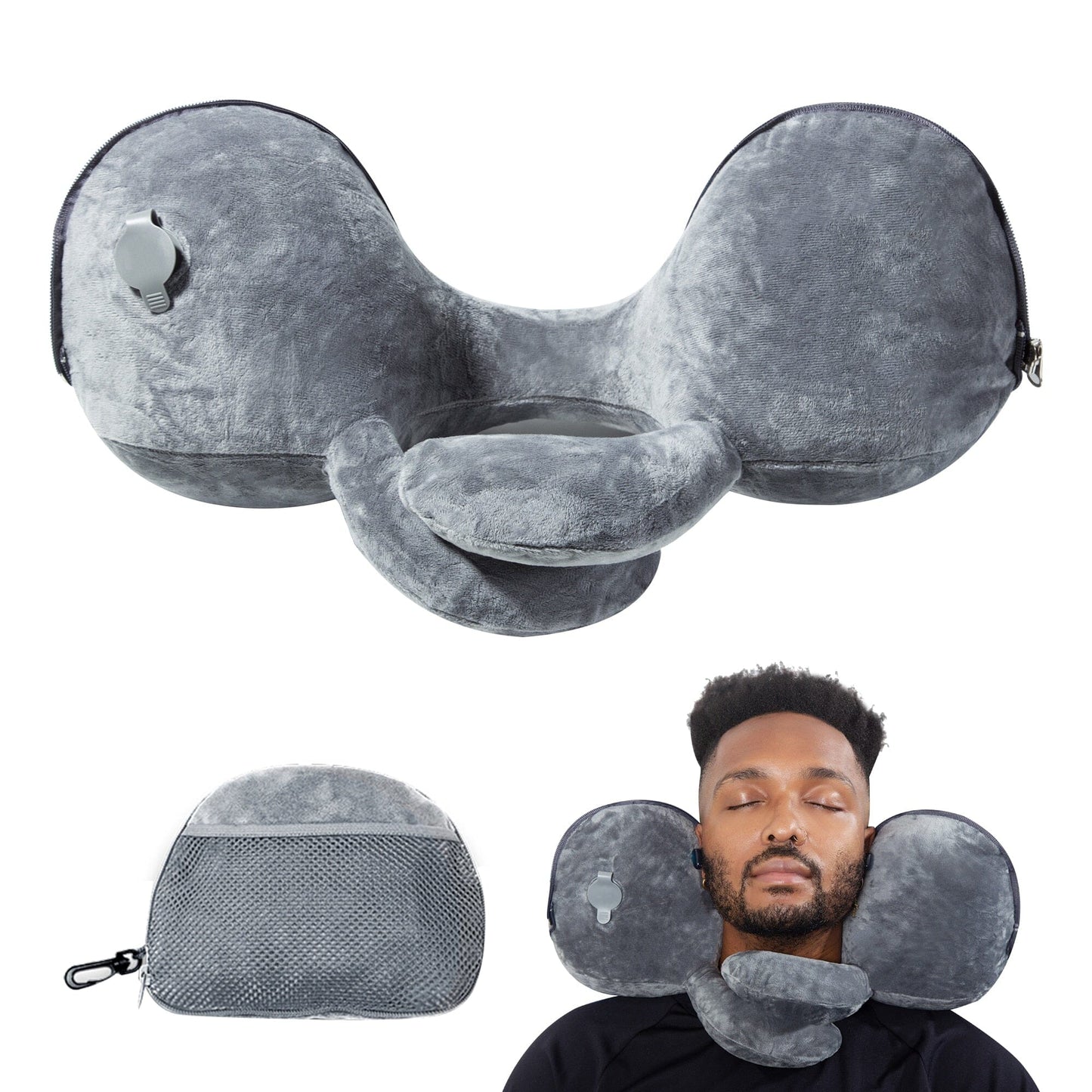 Coussin de Voyage Gonflable NeckPillow Foldable