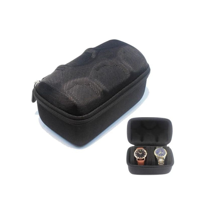 Etui de Voyage Noir pour Montres.