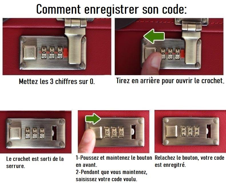 Vanity Case Rigide CodeLock