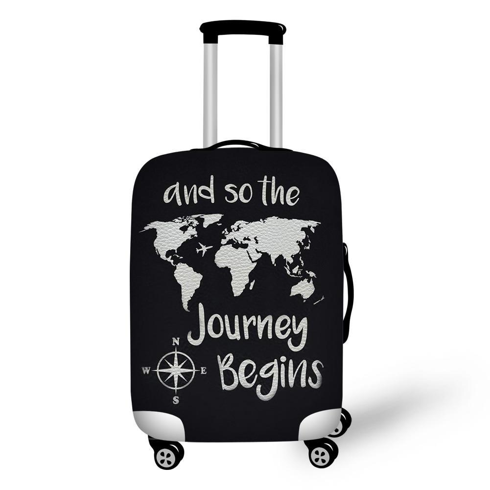 Housse de Valise "Begin Your Journey"