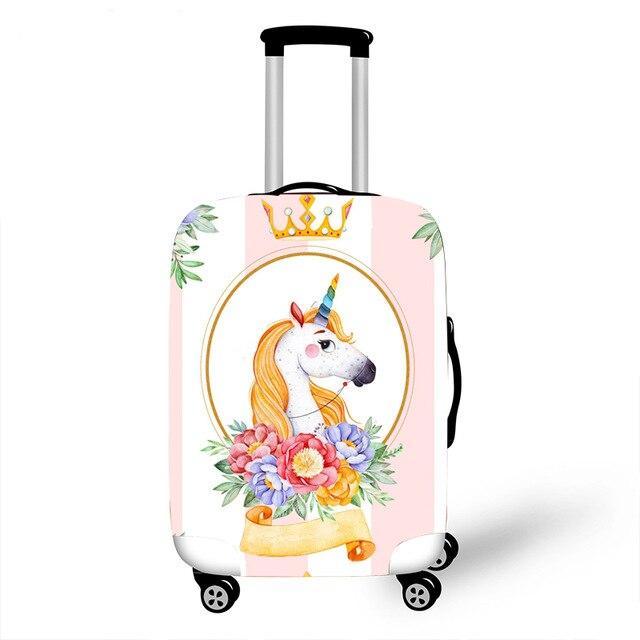 Housse de Valise Licorne Royale