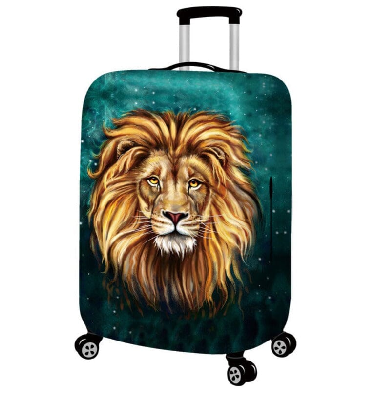 Protège-Valise Lion : Élégance et Protection