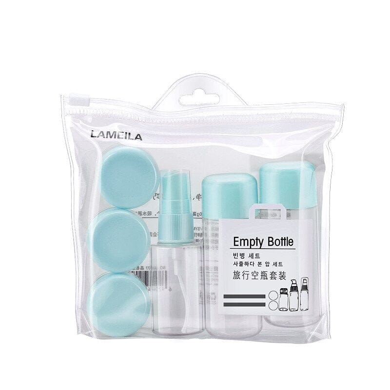 Kit de Voyage Avion : Essentiels Toilette (6 Flacons)