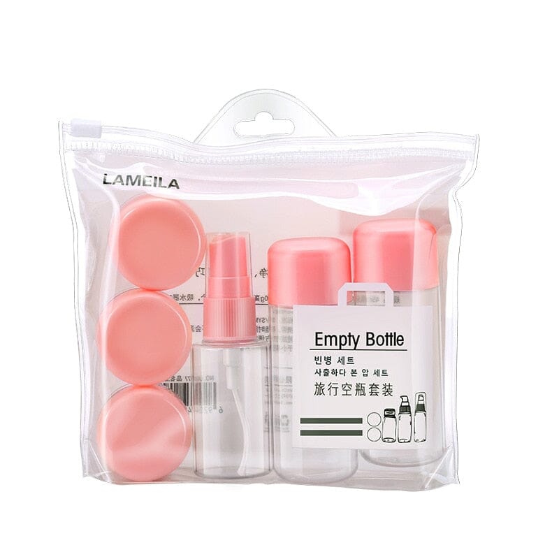 Kit de Voyage Avion : Essentiels Toilette (6 Flacons)