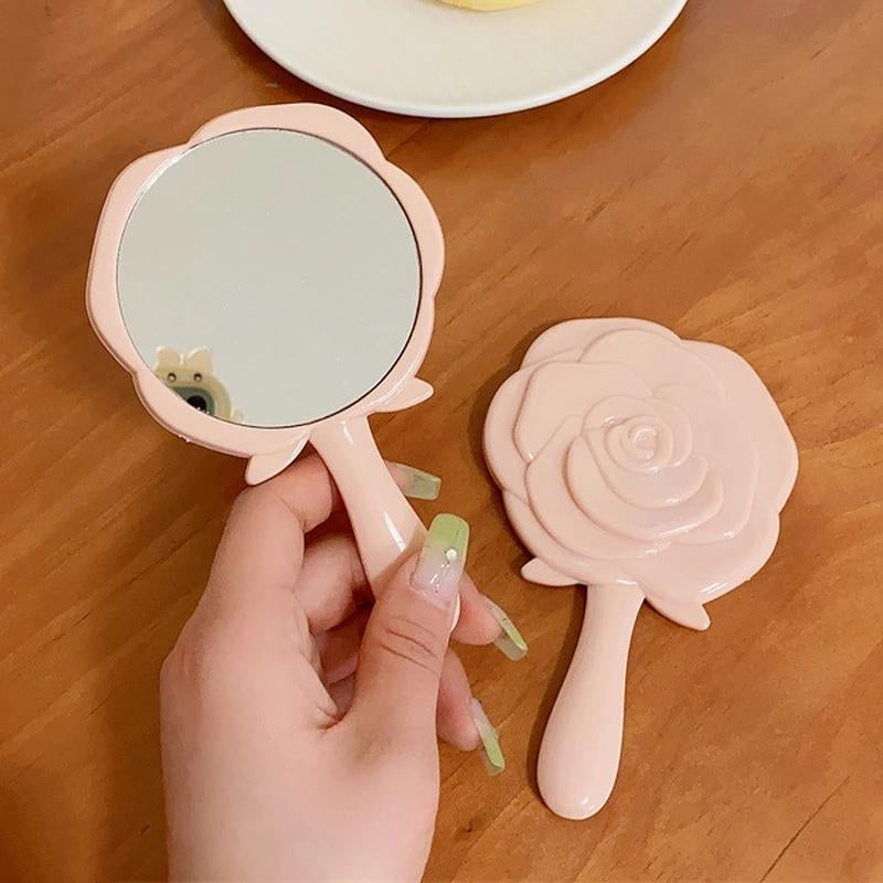 Miroir de Poche Rose Glamour