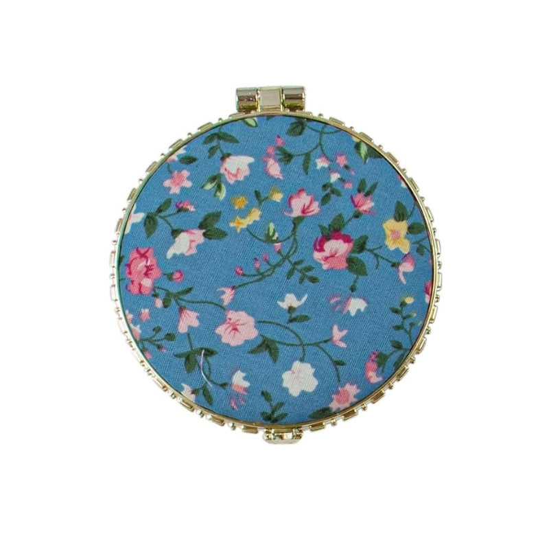 Miroir de Poche en Tissu Glamour