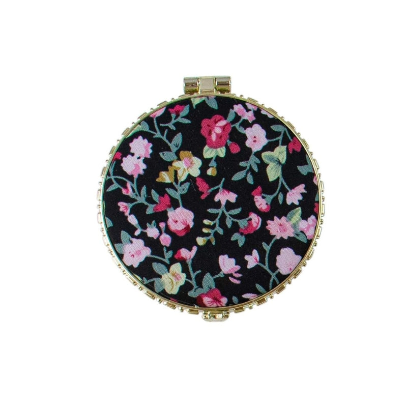 Miroir de Poche en Tissu Glamour