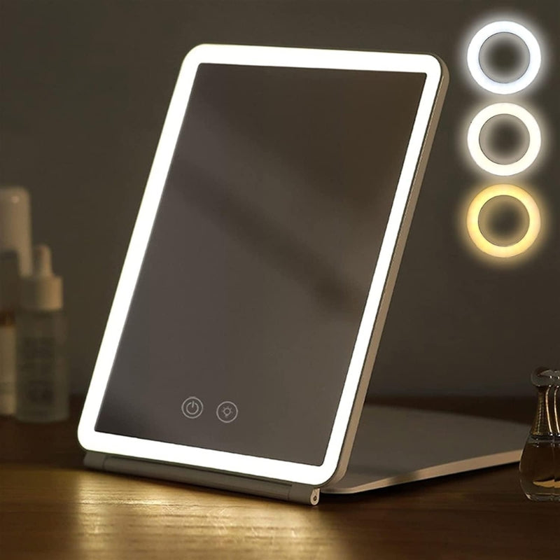 Zoom Mirror: Miroir Led Portable.