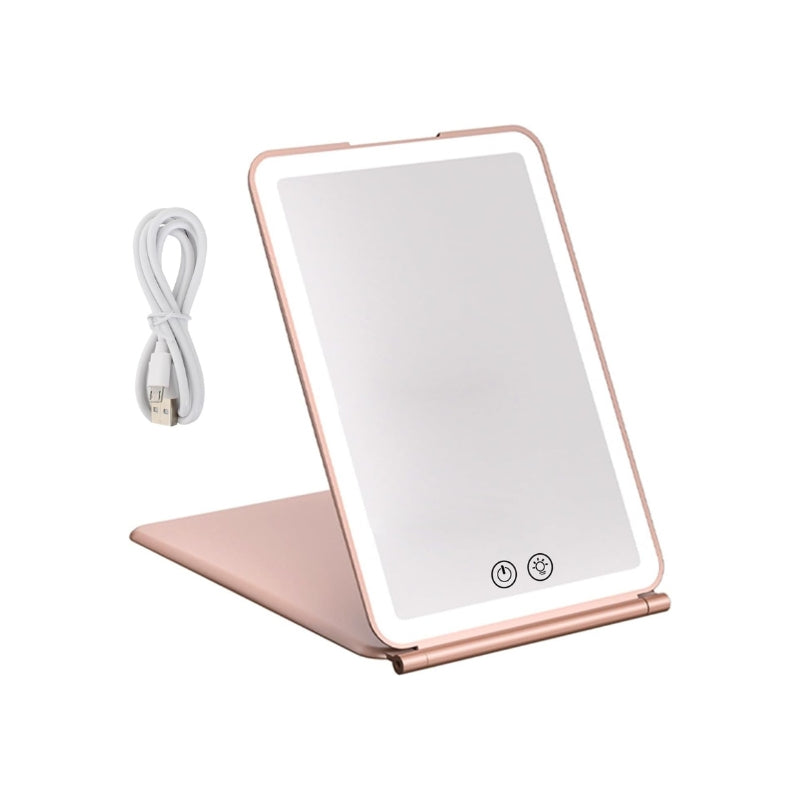Zoom Mirror: Miroir Led Portable.
