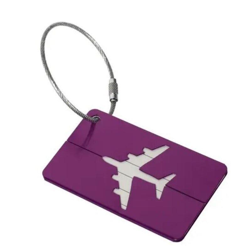 Étiquette Métallique pour Valise