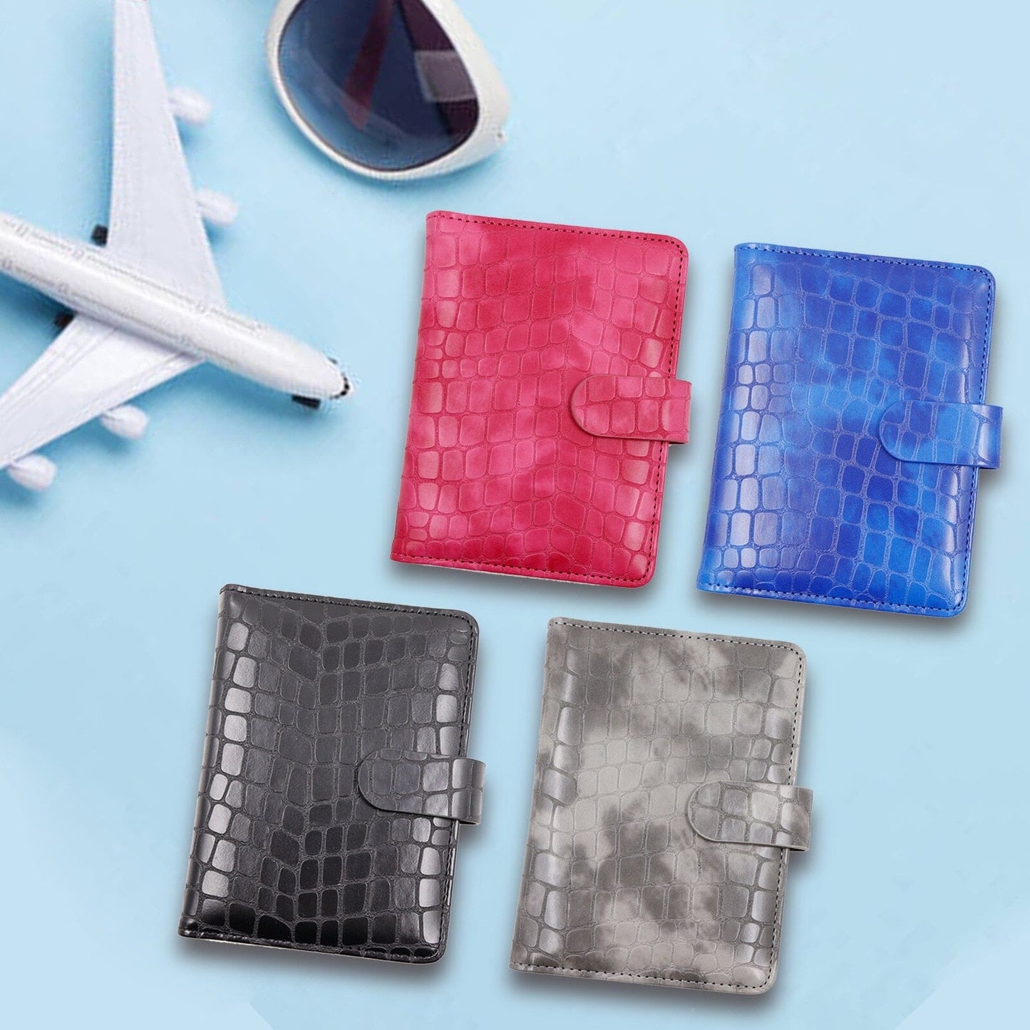 Portefeuille de Voyage Croco Passport