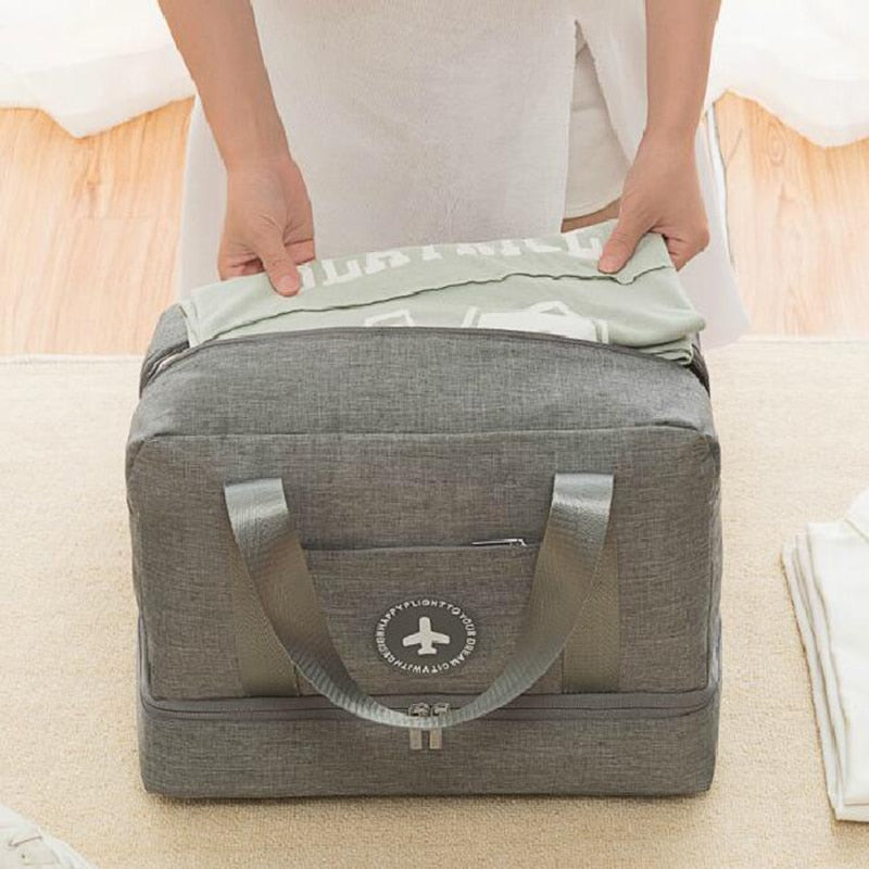 Sac de Voyage Étanche avec Double Compartiment