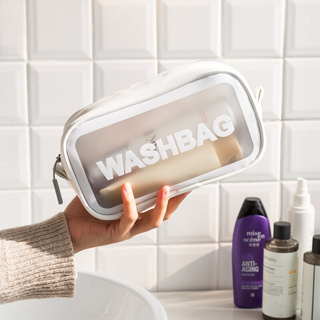Trousse Transparente pour Homme.