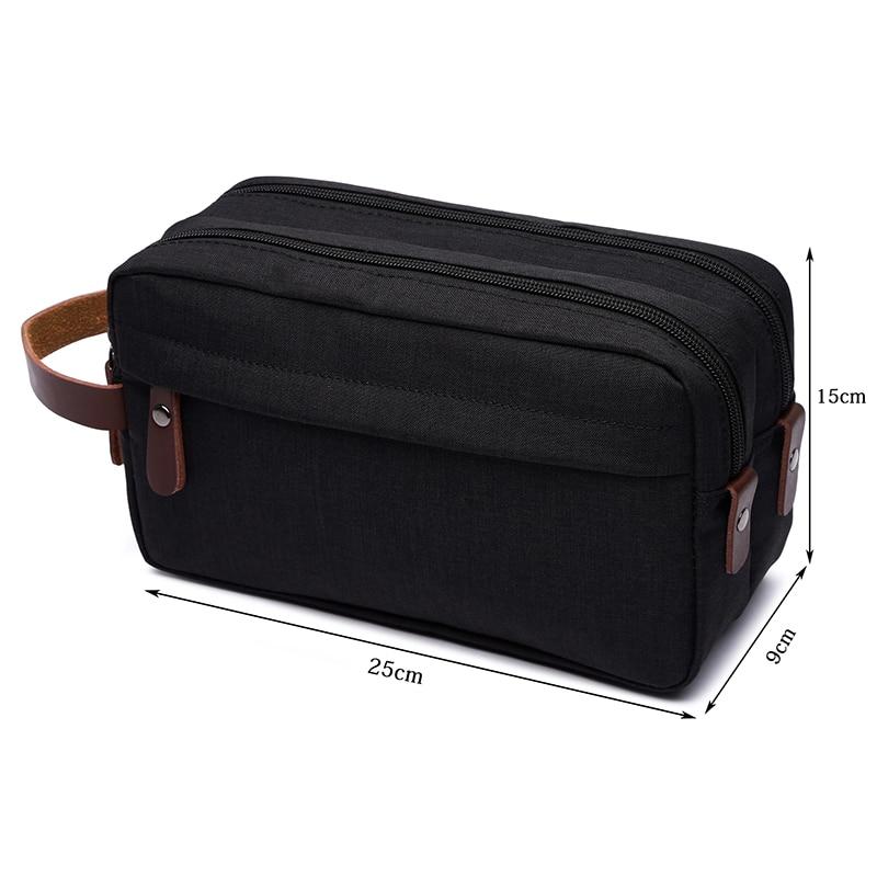 Trousse de Toilette Homme Dual Zip