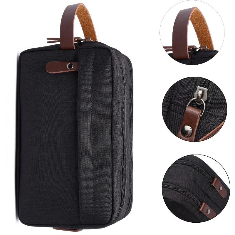Trousse de Toilette Homme Dual Zip