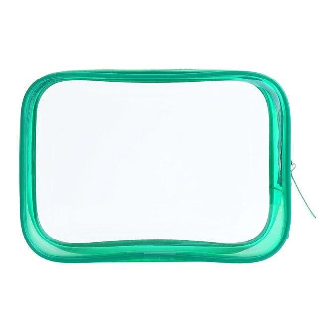 Trousse de Toilette Transparente Vibrante