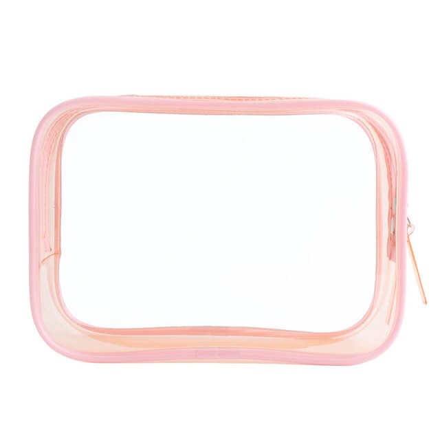 Trousse de Toilette Transparente Vibrante