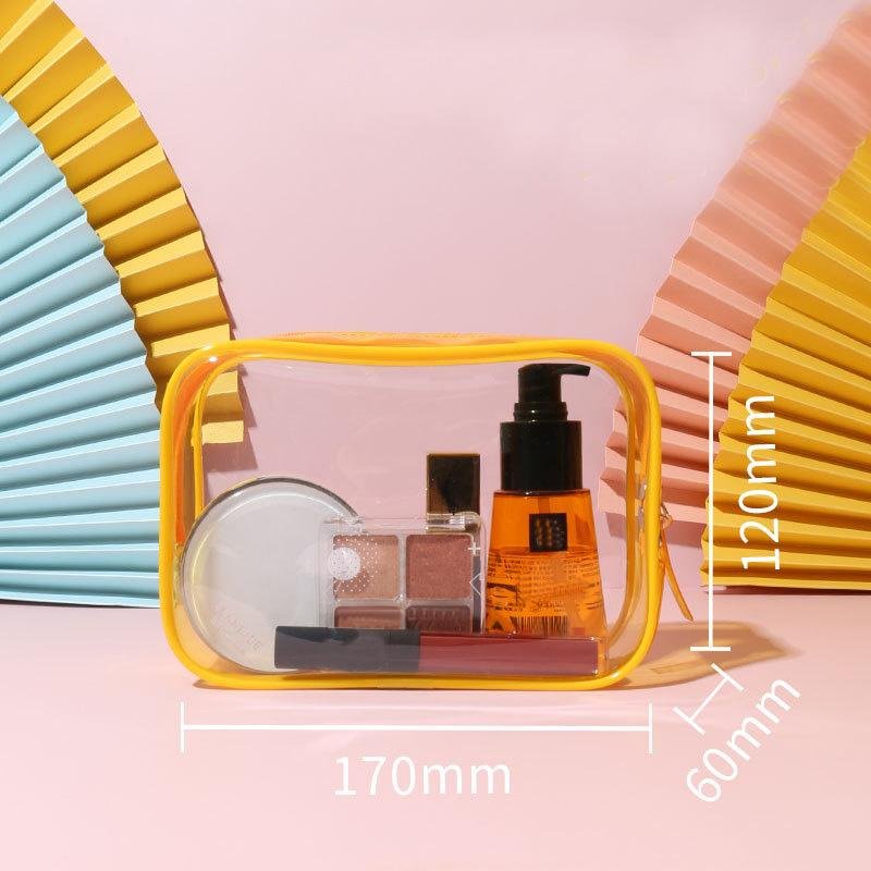 Trousse de Toilette Transparente Vibrante