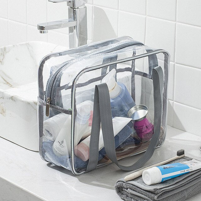 Trousse de Toilette Transparente Maxi