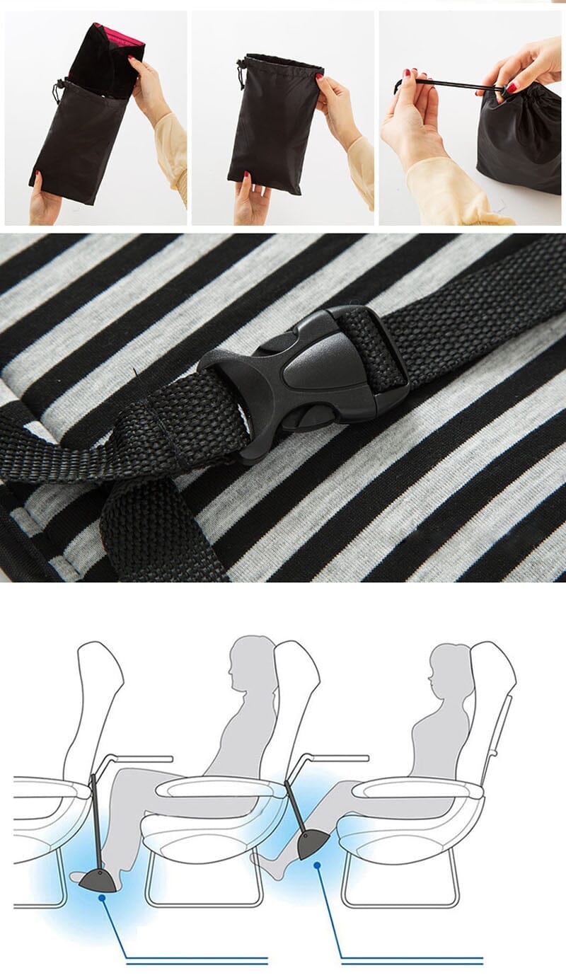 Repose-Pieds Avion <br>Confort Céleste