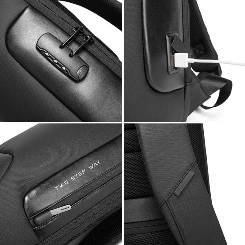 Sac à Dos Antivol, Prêt pour Charger
