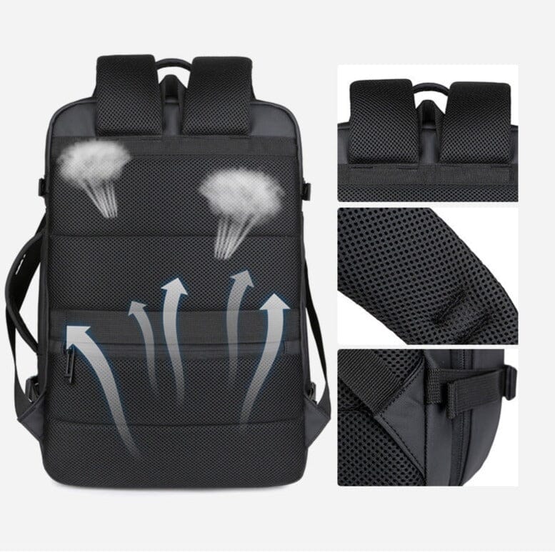 Sac à Dos Connecté USB Extensible 17"