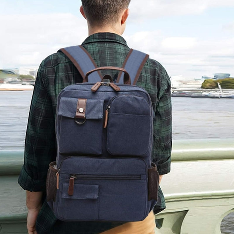 Sac à Dos Vintage en Toile