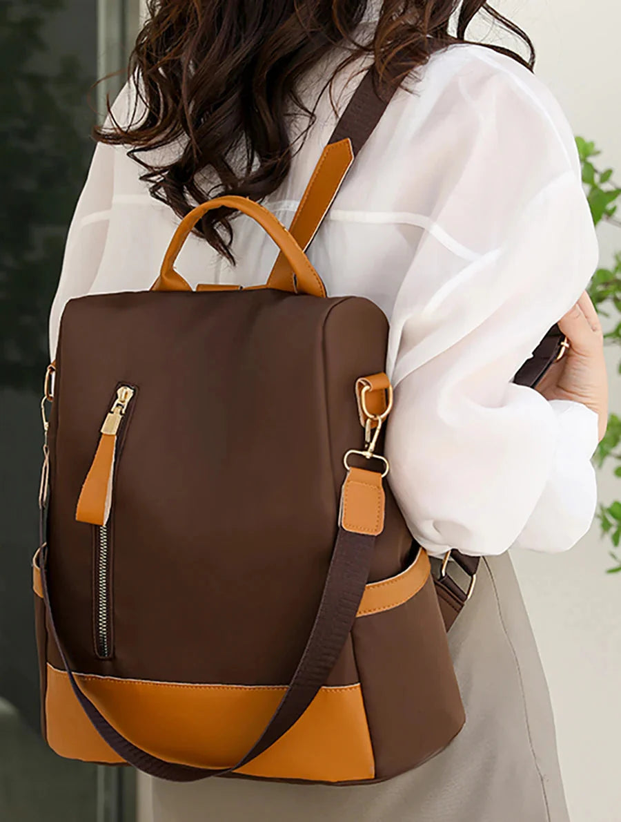 Sac à Dos Féminin avec Fermeture Arrière