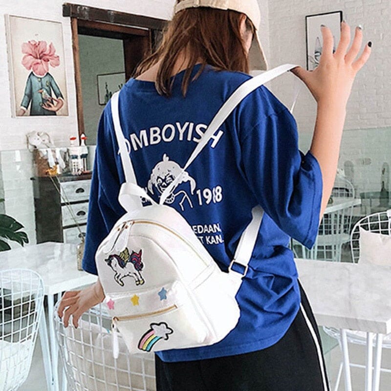 Sac à Dos Licorne Brillant pour Ado