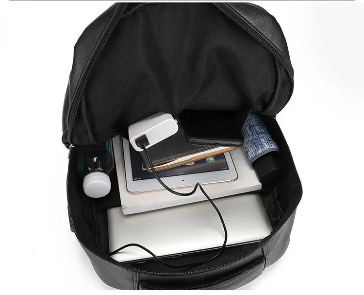 Sac à Dos Vintage USB Connecté