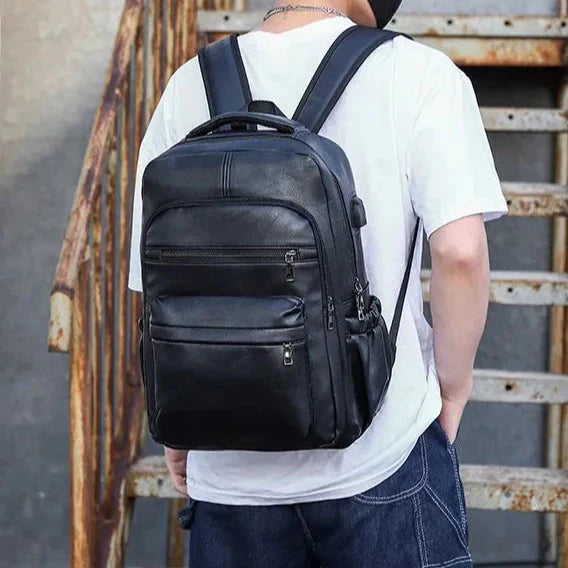 Sac à Dos Vintage USB Connecté
