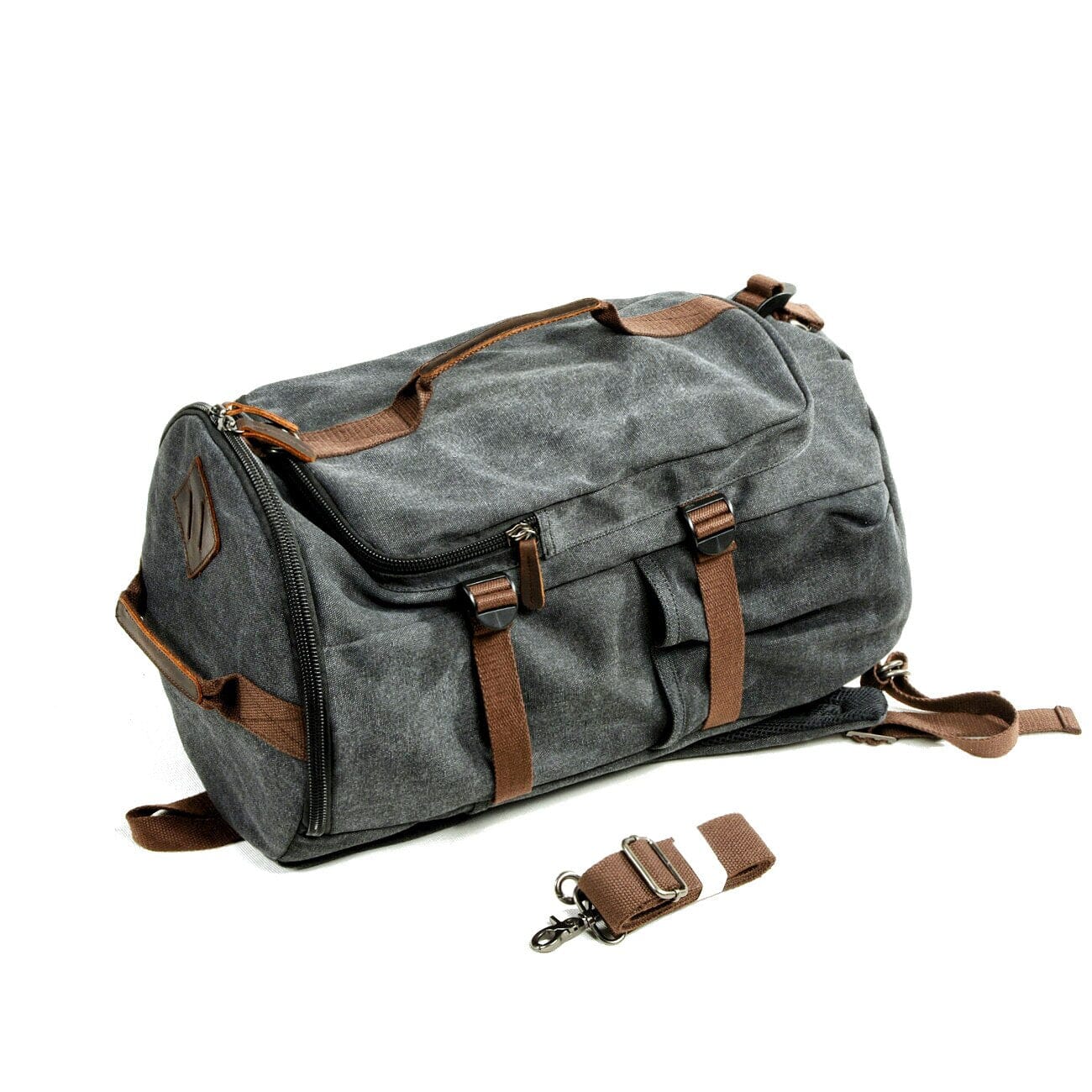Sac à Dos Toile Vintage Transformable