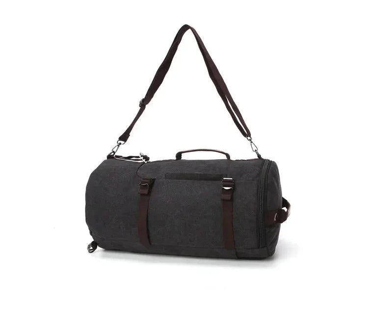 Sac à Dos Vintage Canvas Convertible
