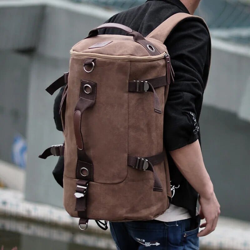 Sac à Dos Vintage Canvas Convertible