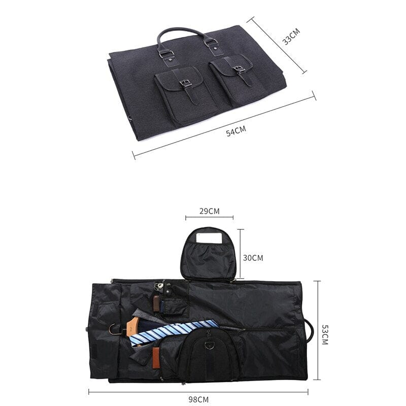 Sac de Voyage Costume Homme Chic