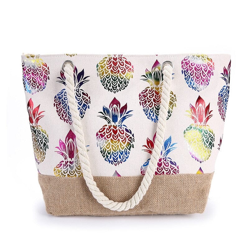 Sac de Plage Bohême Ananas