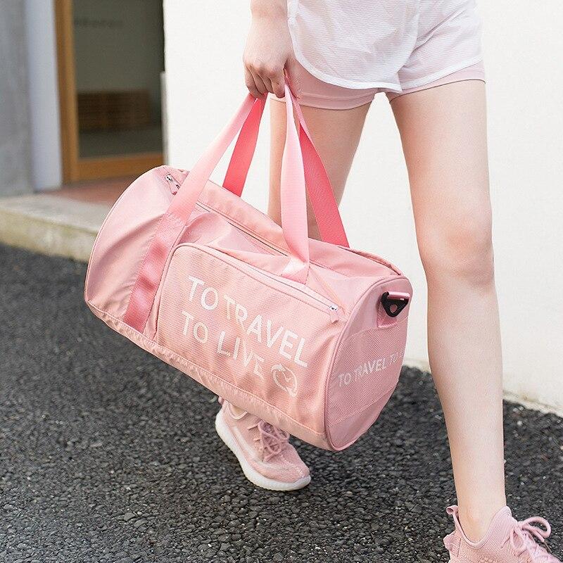 Sac de Voyage To Travel To Live avec Compartiment Chaussures.