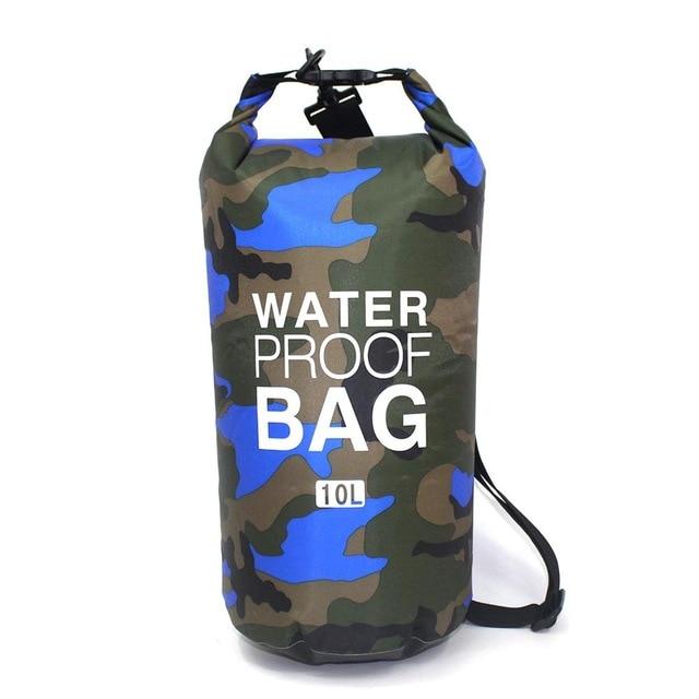 Sac de Voyage Étanche Camouflage Marine