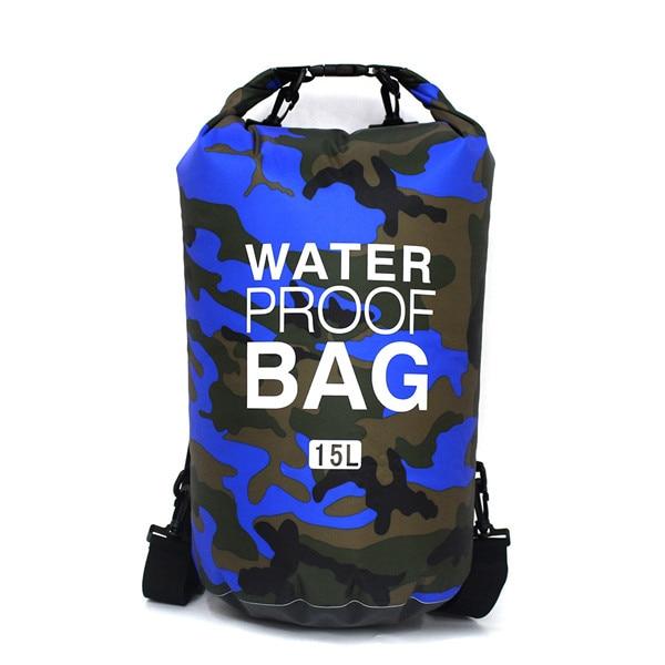 Sac de Voyage Étanche Camouflage Marine