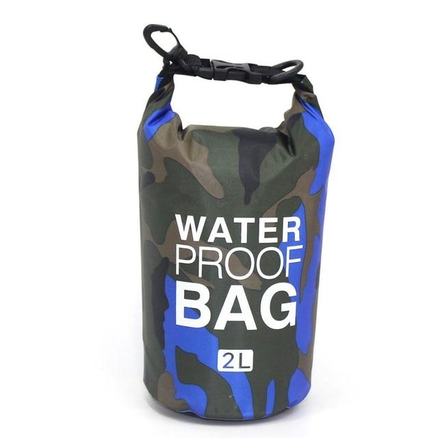 Sac de Voyage Étanche Camouflage Marine